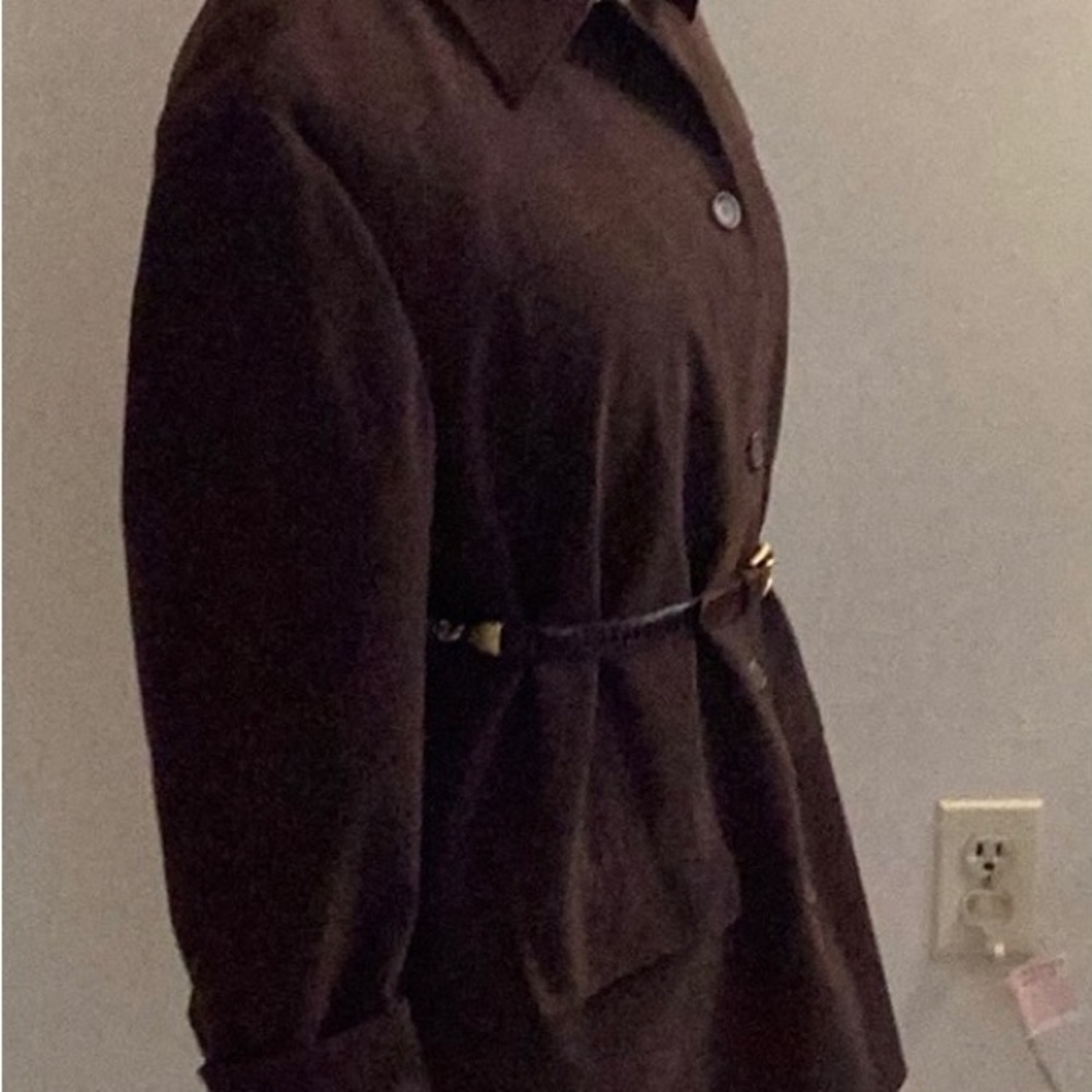 Talbots, Brown Shacket - Picture 2 of 12